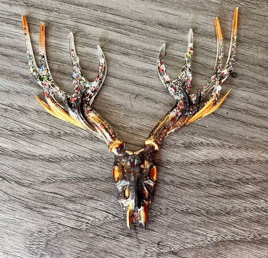 Resin Deer Skulll