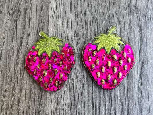 Resin Strawberries