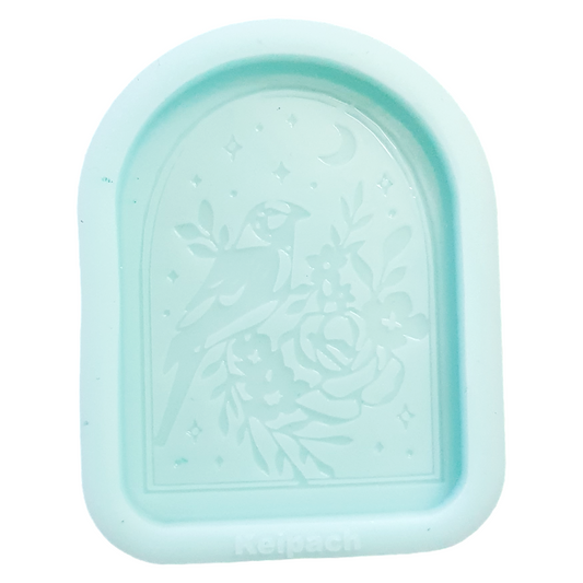 Evening Bird Silicone Resin Mould - Keipach