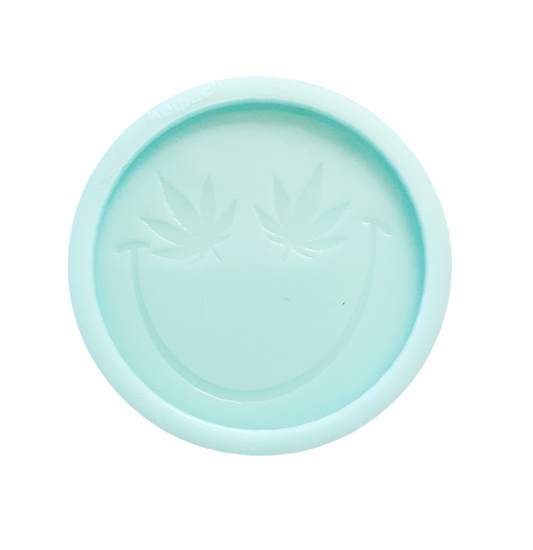 Cannabis Smiley Silicone Resin Mould - Keipach