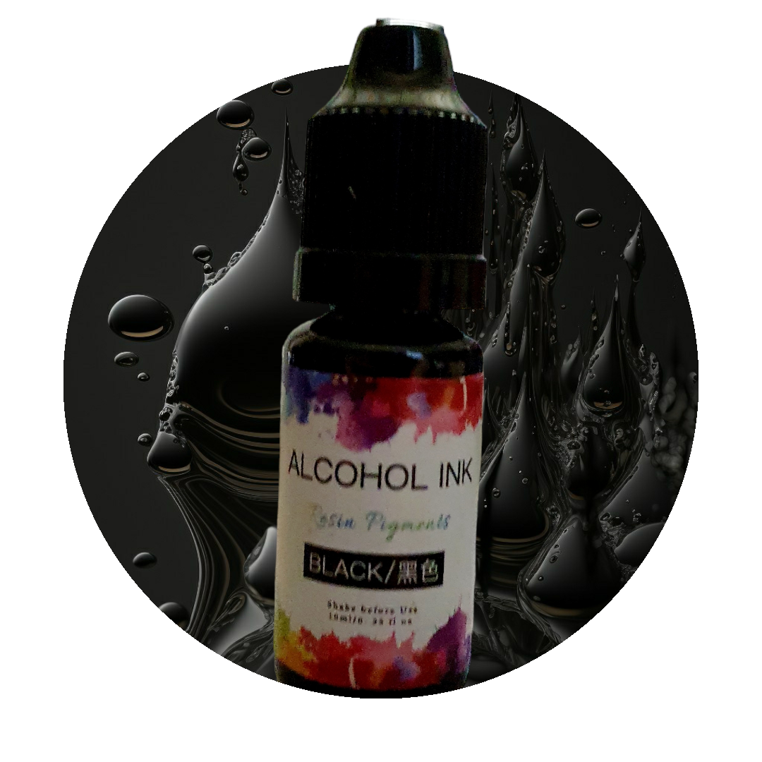 Alcohol Ink - Black - Keipach