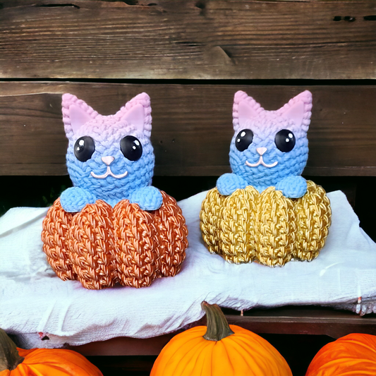 Halloween Pumpkin Cat - Keipach