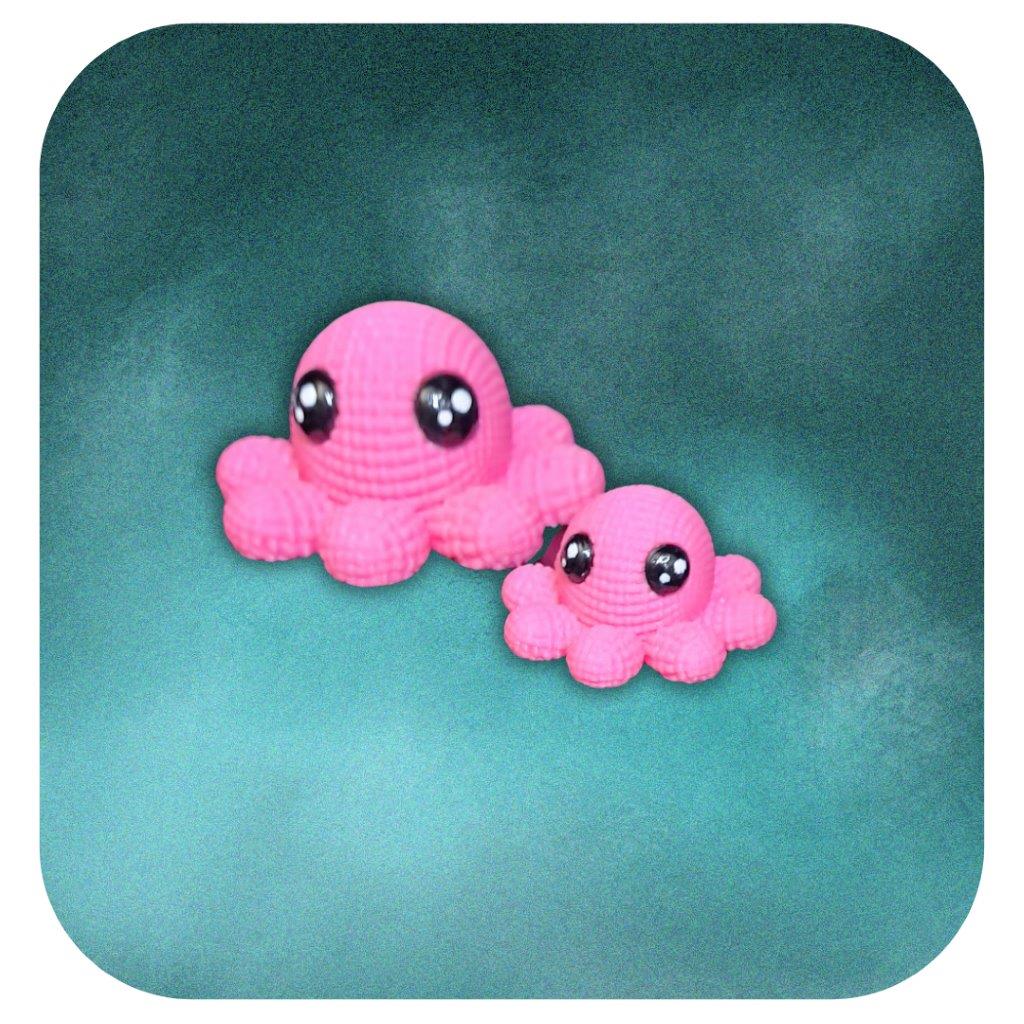 Crocheted Baby Octopus - Keipach
