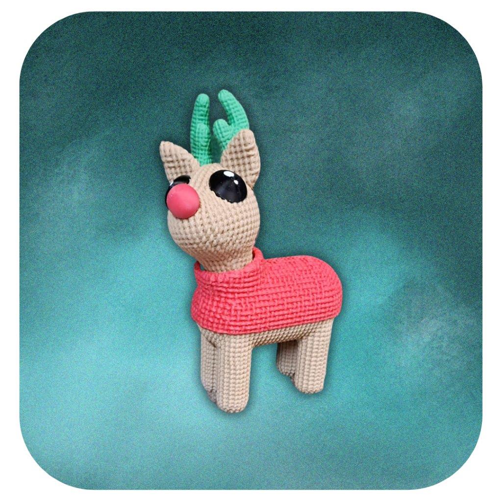 Crocheted Reindeer - Keipach