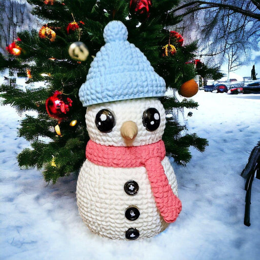 Crocheted Snowman - Keipach