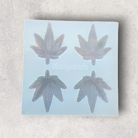 Cannabis Studs Silicone Resin Mould - Keipach