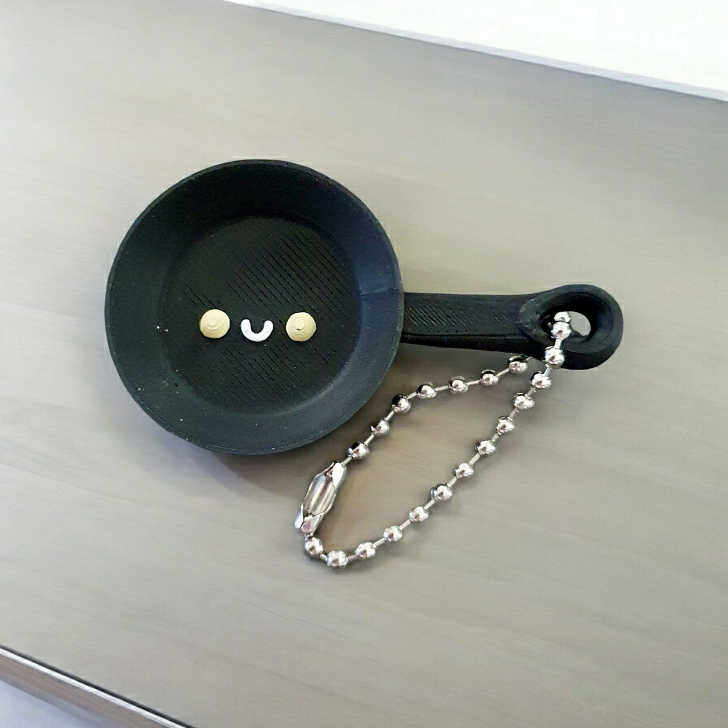 Kawaii Frying Pan Keychain