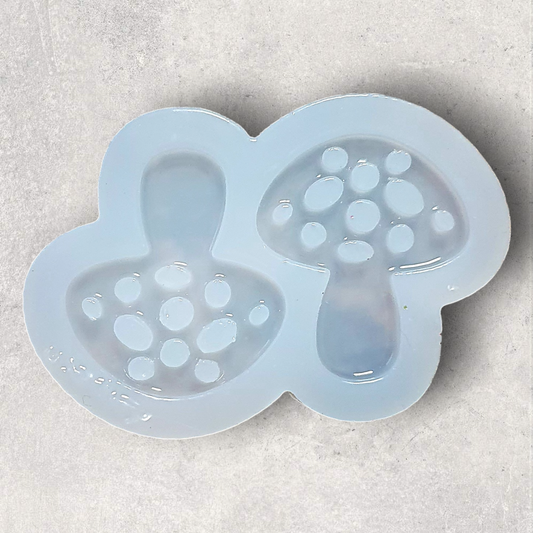 Mushroom Earrings Silicone Resin Mould - Keipach
