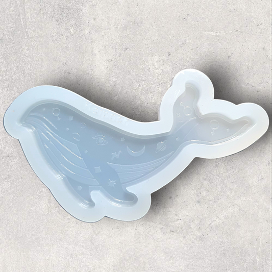 Mystical Whale Silicone Resin Mould - Keipach