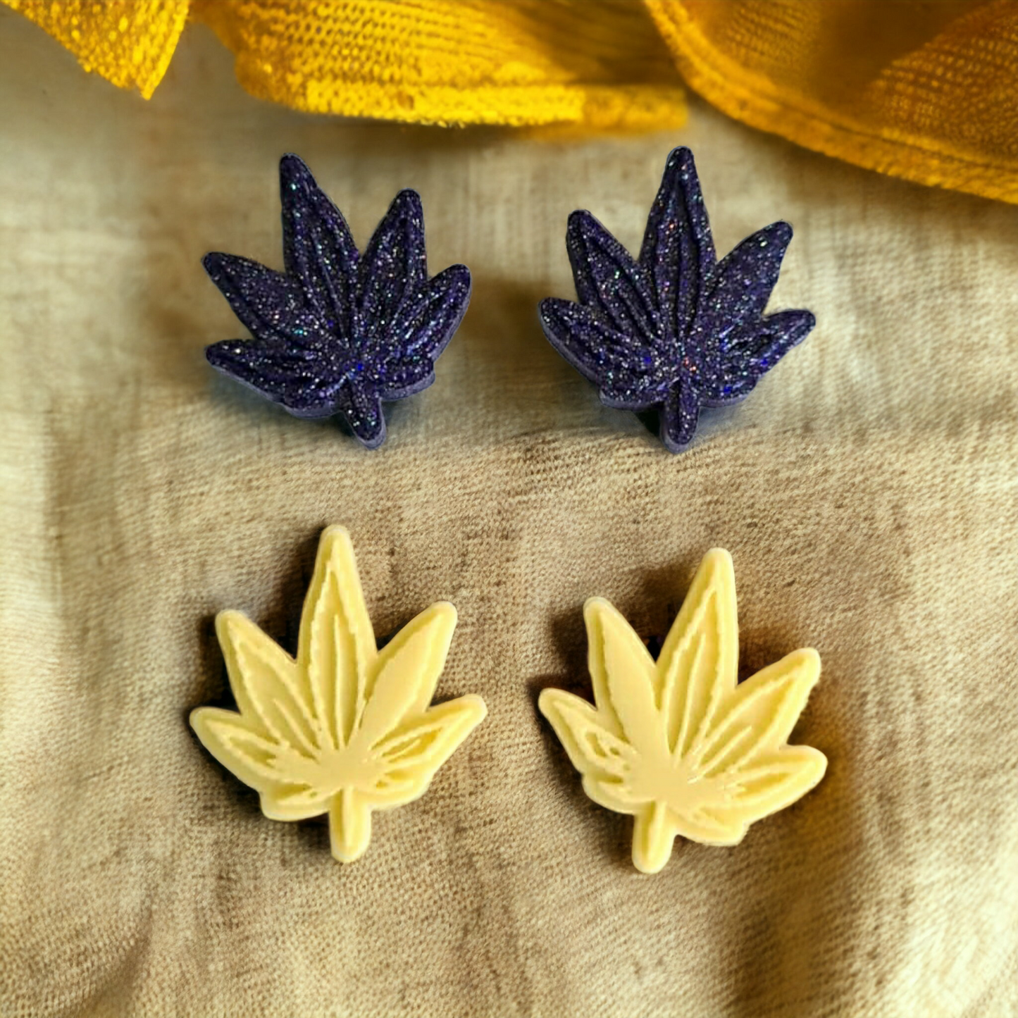 Cannabis Studs Silicone Resin Mould - Keipach
