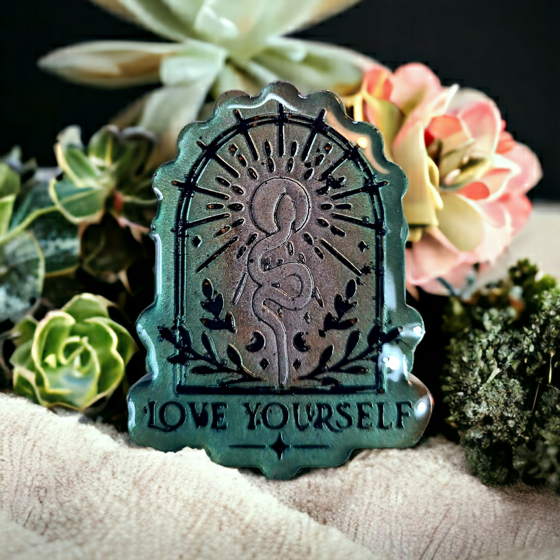 "Love Yourself" Silicone Resin Mould - Keipach