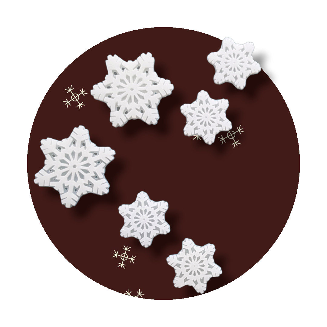 Mini Snowflake Inserts - Keipach