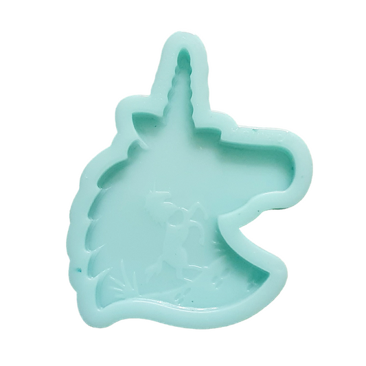 Double Unicorns Silicone Resin Mould - Keipach