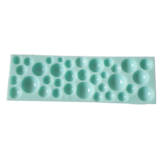 Half Sphere Palette Silicone Resin Mould - Keipach