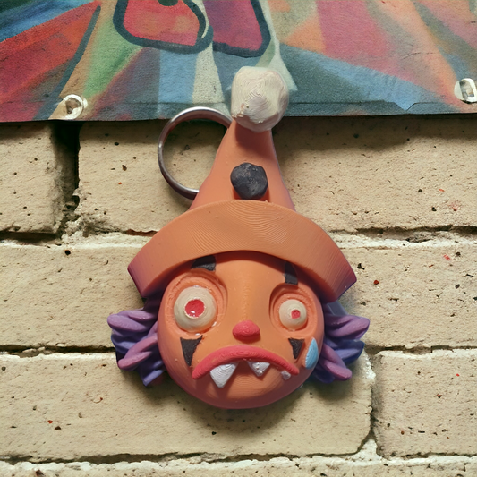 Sad Clown Keychain - Keipach