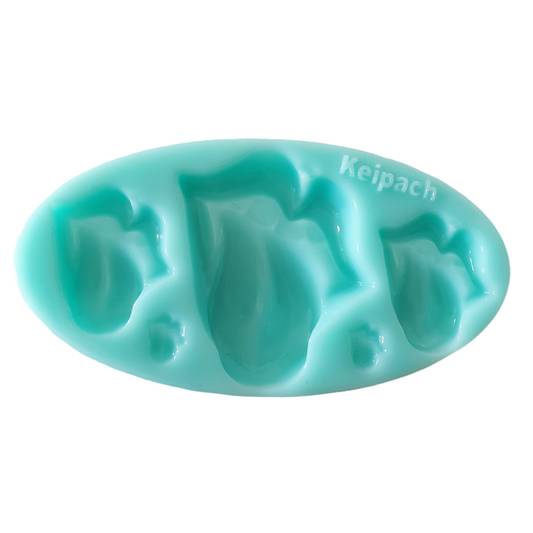 Hot Lips Silicone Resin Mould - Keipach