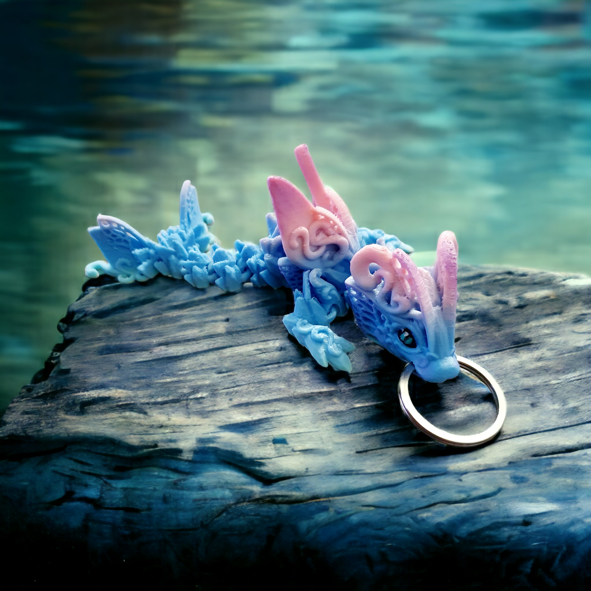 Butterfly Dragon Keychain - Keipach