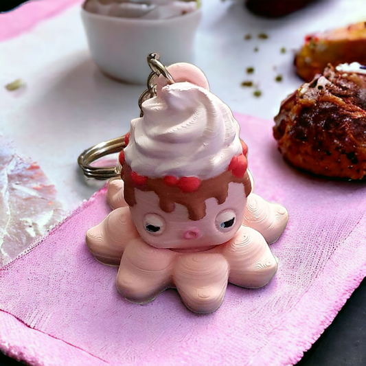 Pudding Octospinner Keychain - Keipach