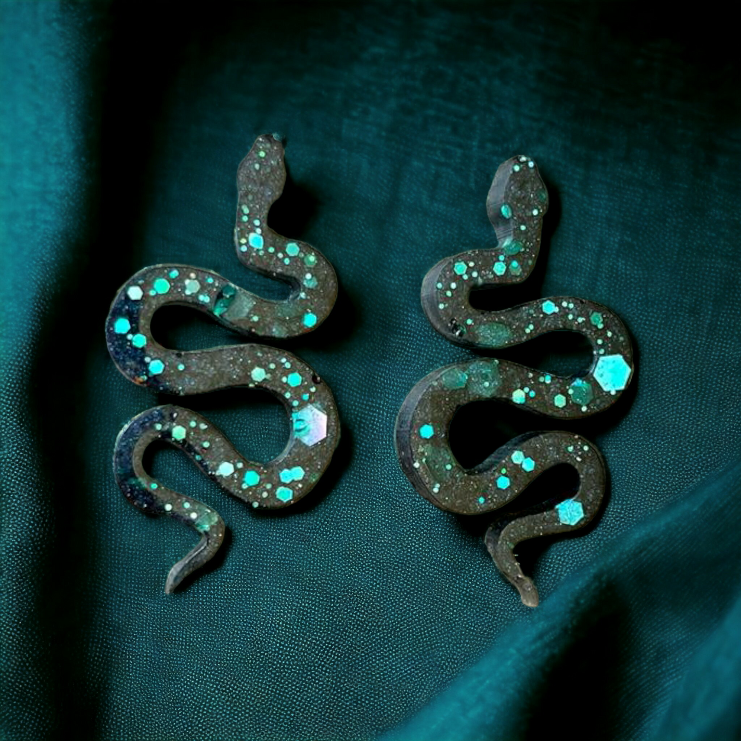 Snake Earrings Silicone Resin Mould - Keipach