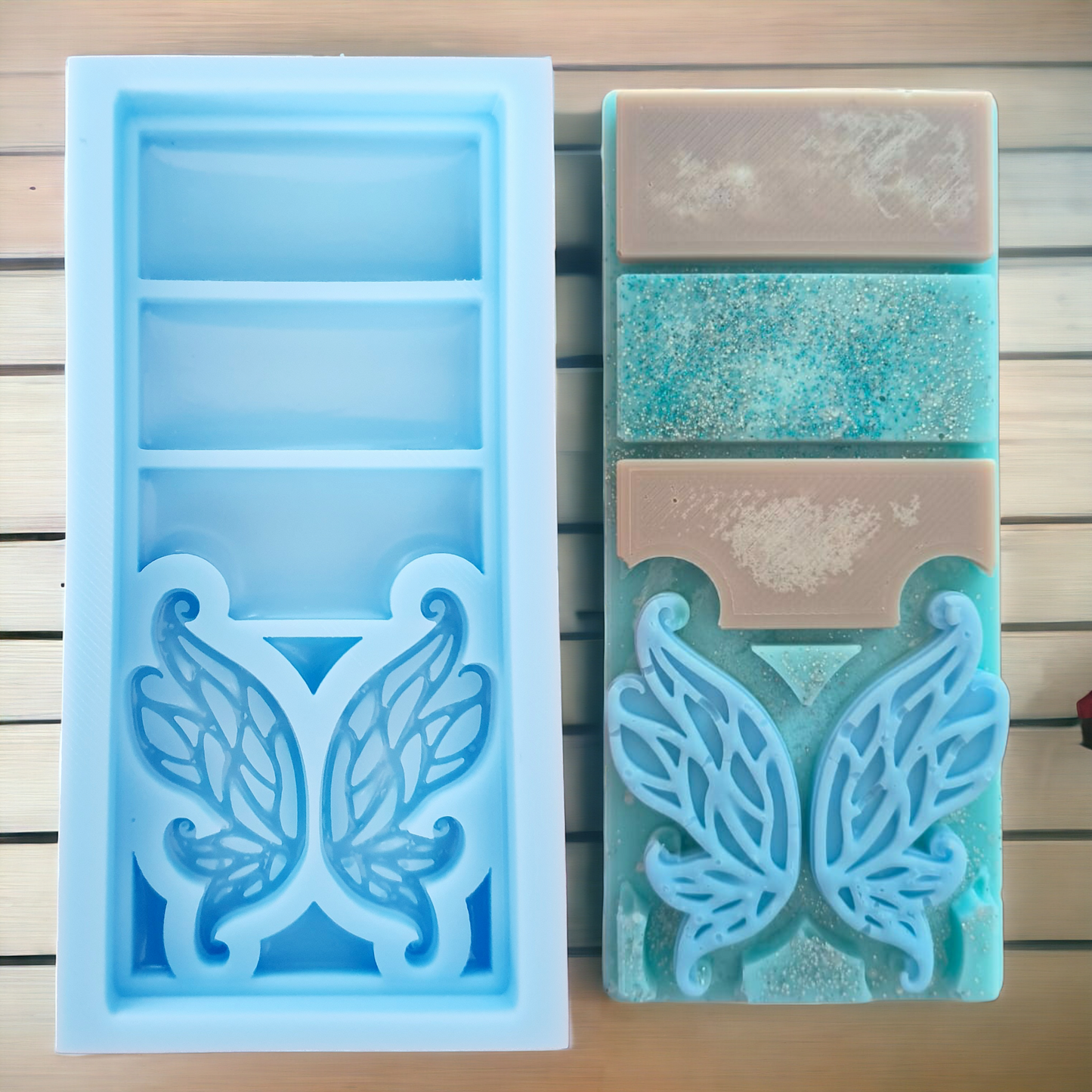Fairy Wing Snap Bar Mould - Keipach