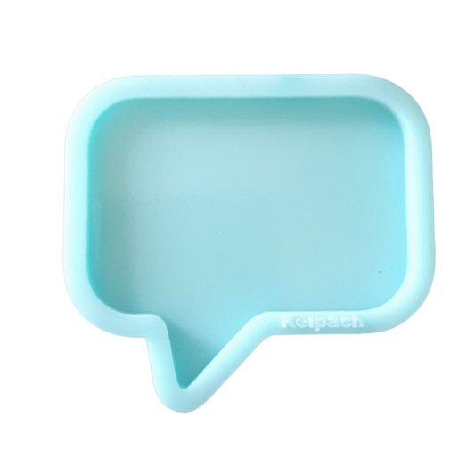 Speech Bubble Silicone Resin Mould - Keipach
