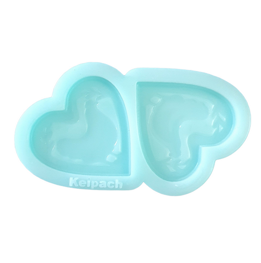 Heart Chicken Earrings Silicone Resin Mould - Keipach