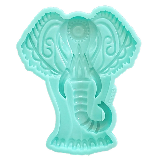 Ornamental Elephant Silicone Resin Mould - Keipach