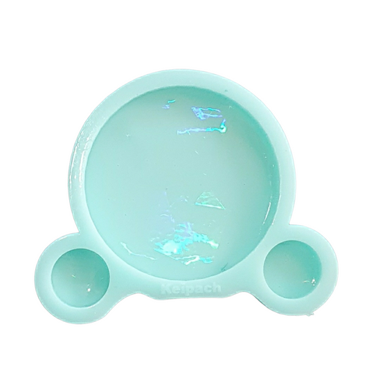Holographic Circles Silicone Resin Mould - Keipach