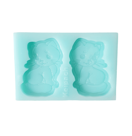 Cat Studs Silicone Resin Mould - Keipach