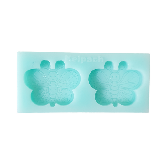 Cute Butterfly Studs Silicone Resin Mould - Keipach