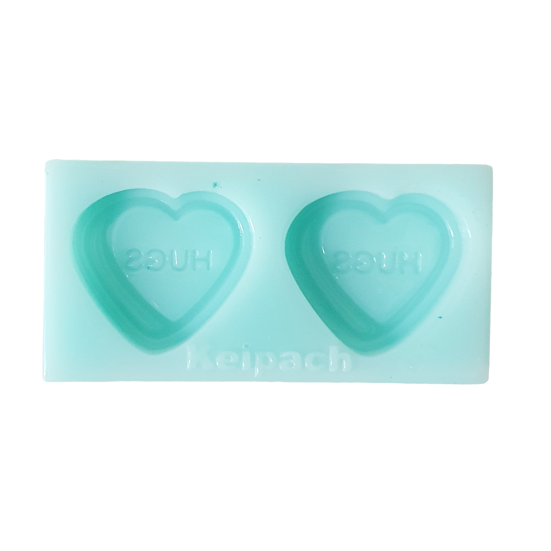 "Hugs" Studs Silicone Resin Mould - Keipach