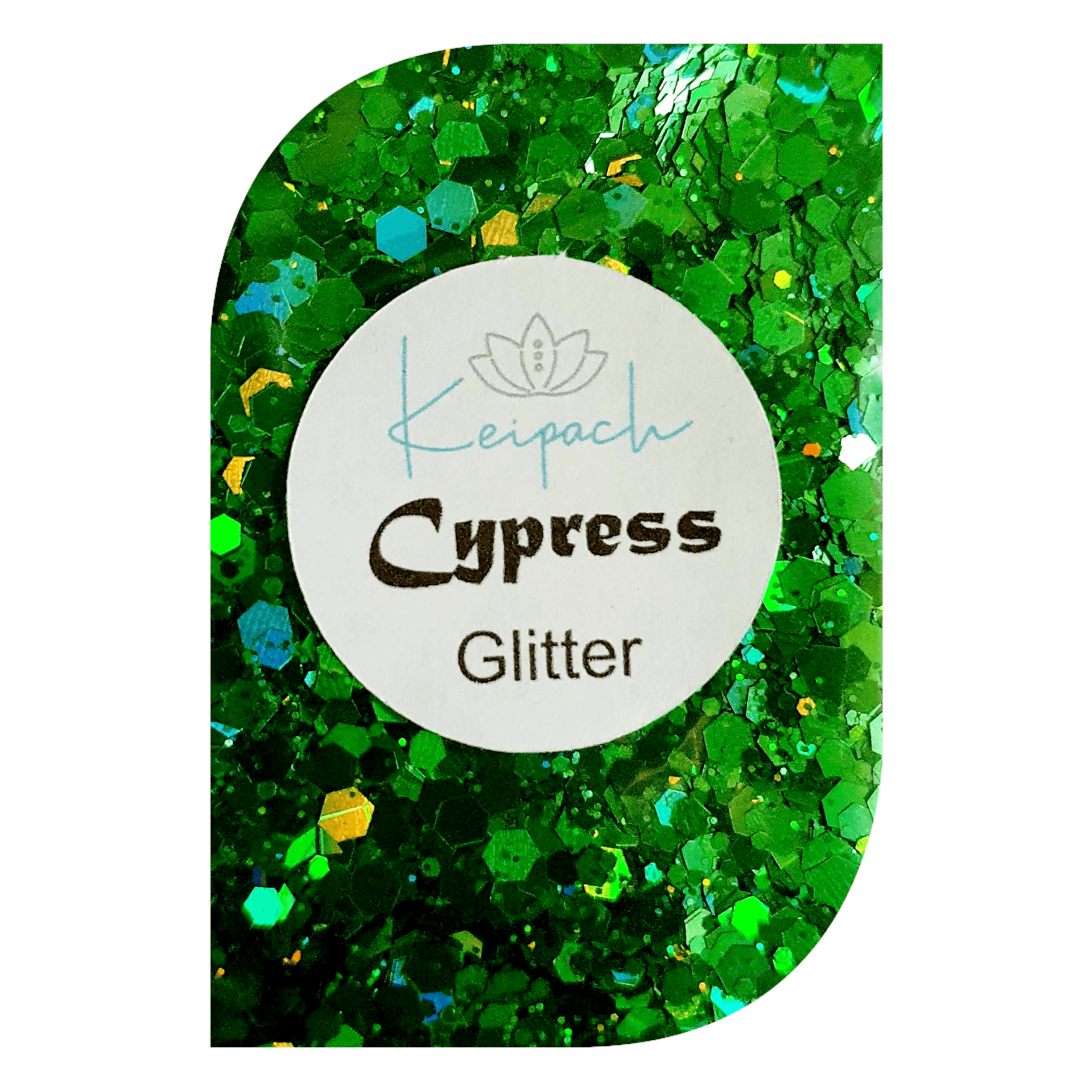 Chunky Holographic Glitter - Cypress - Keipach