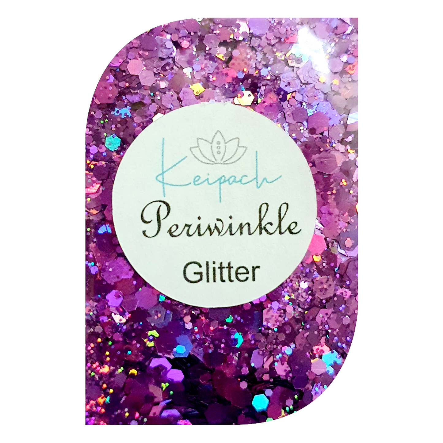 Chunky Holographic Glitter - Periwinkle - Keipach