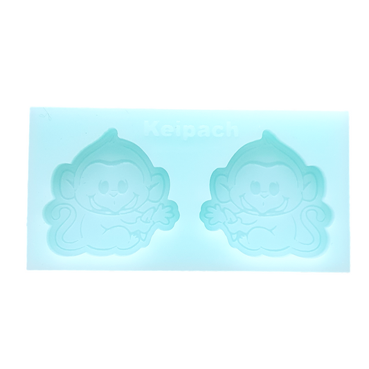 Monkey Studs Silicone Resin Mould - Keipach