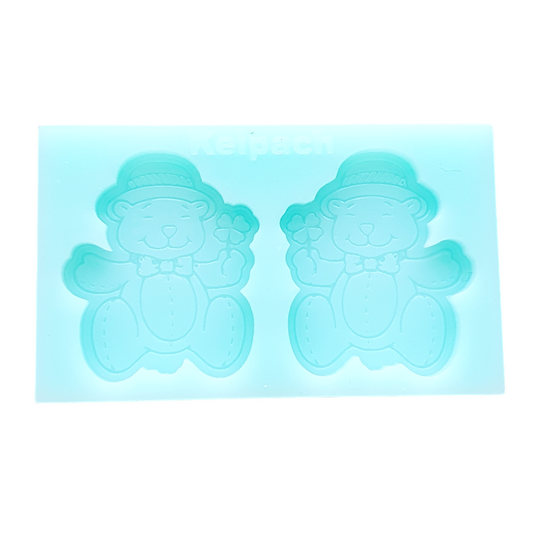 Teddy Studs Silicone Resin Mould - Keipach