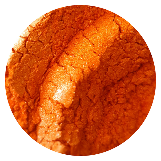 Pearlescent Mica - Saffron Orange - Keipach
