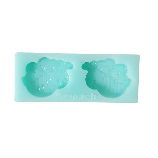 Bee Studs Silicone Resin Mould - Keipach
