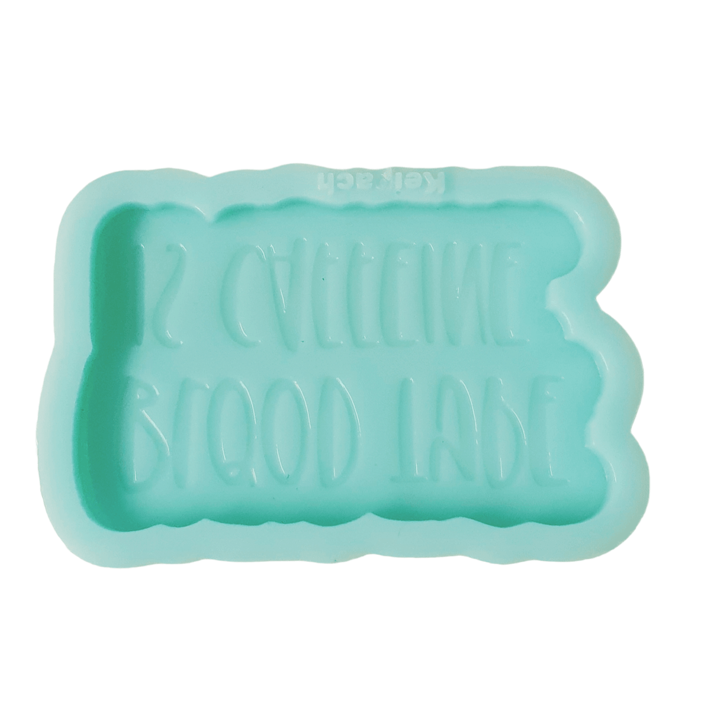 "Blood Type is Caffeine" Silicone Resin Mould - Keipach