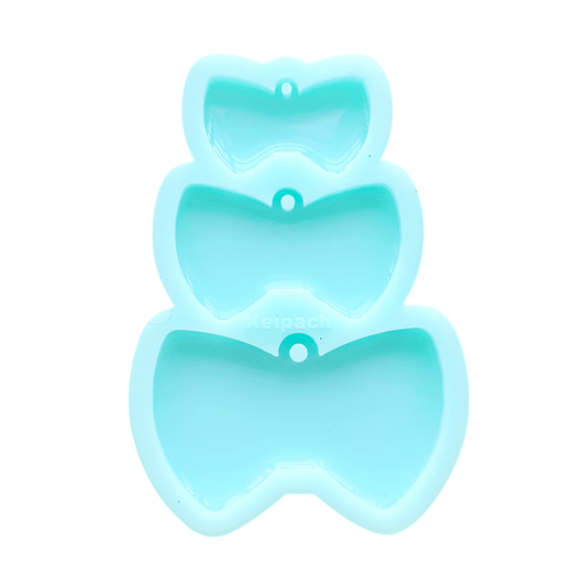 Bow Pet Tags Silicone Resin Mould - Keipach