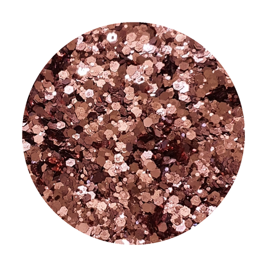 Chunky Glitter - Deep Rose - Keipach