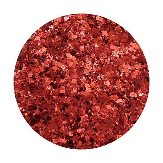 Chunky Glitter - Red - Keipach