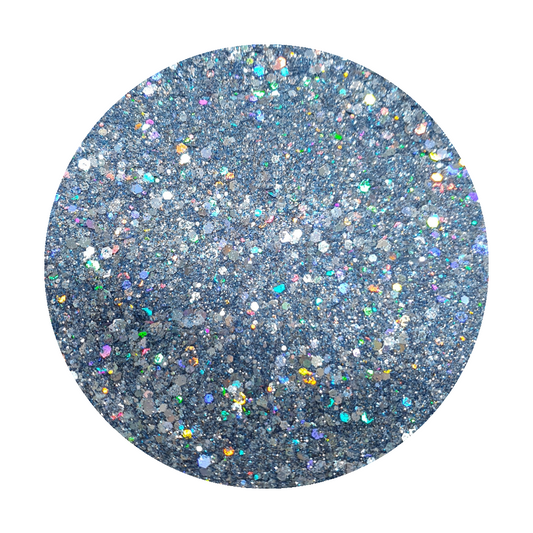 Chunky Holographic Glitter Mix - Winter Dusk - Keipach