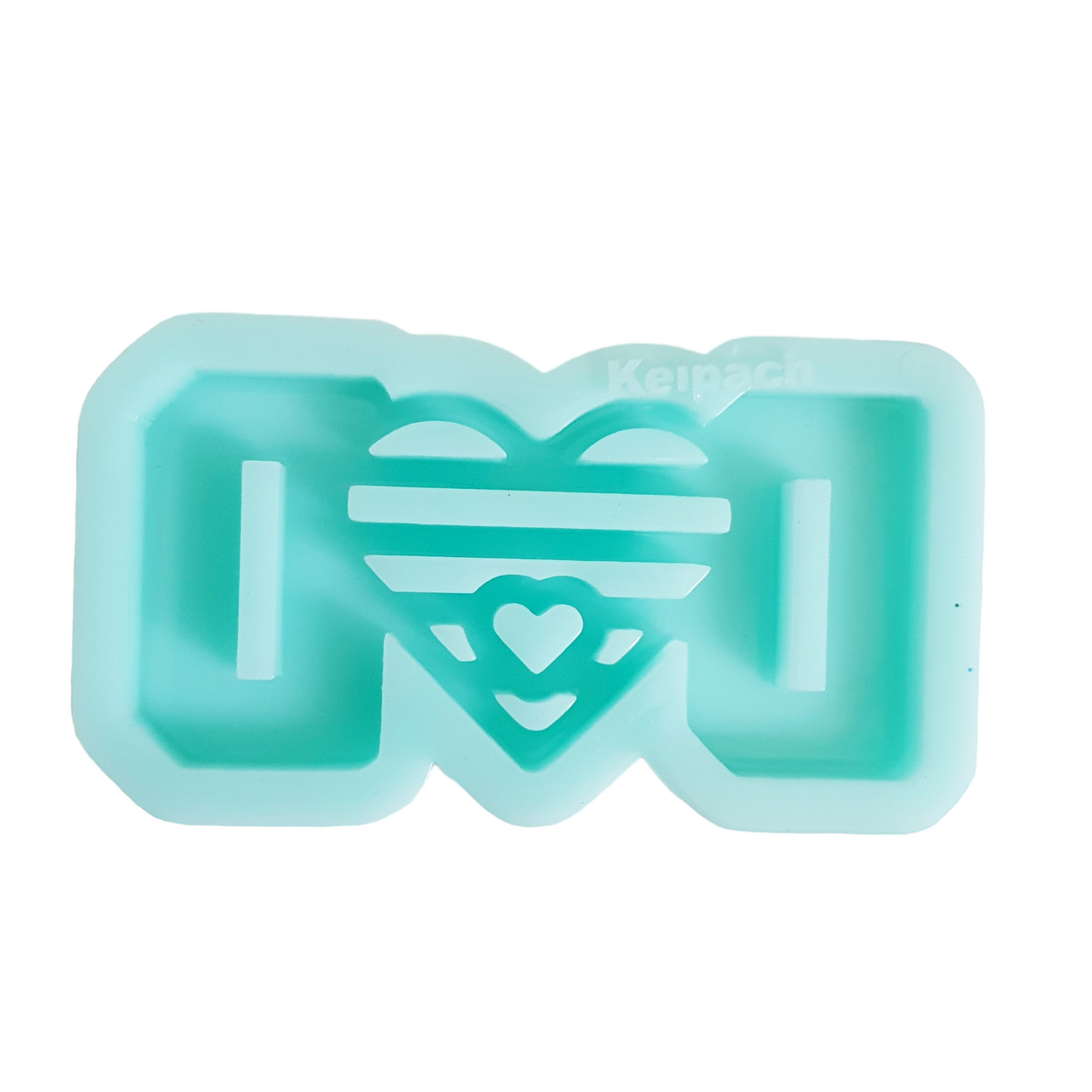 "Dad" Heart Silicone Resin Mould - Keipach