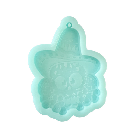 Mexican Sugar Skull Silicone Resin Mould - Keipach