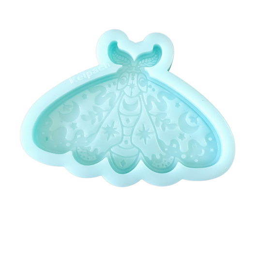 Mystical Moth Silicone Resin Mould - Keipach