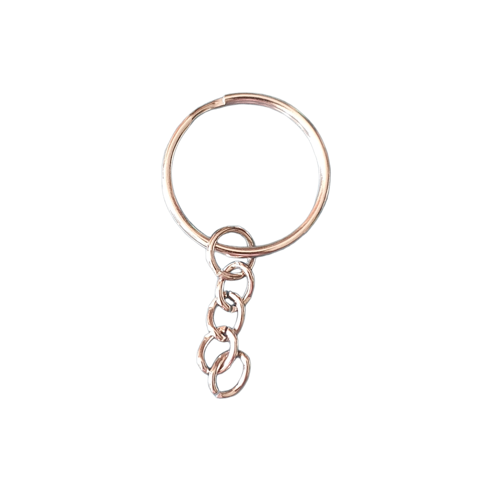 Keyring With Chain 25x2mm - Silver – Keipach