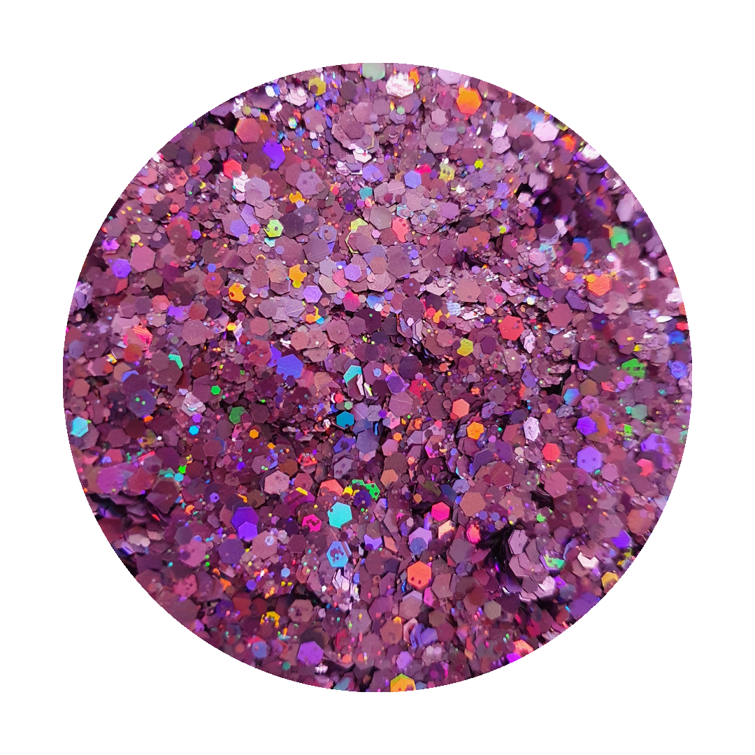 Chunky Holographic Glitter - Periwinkle - Keipach