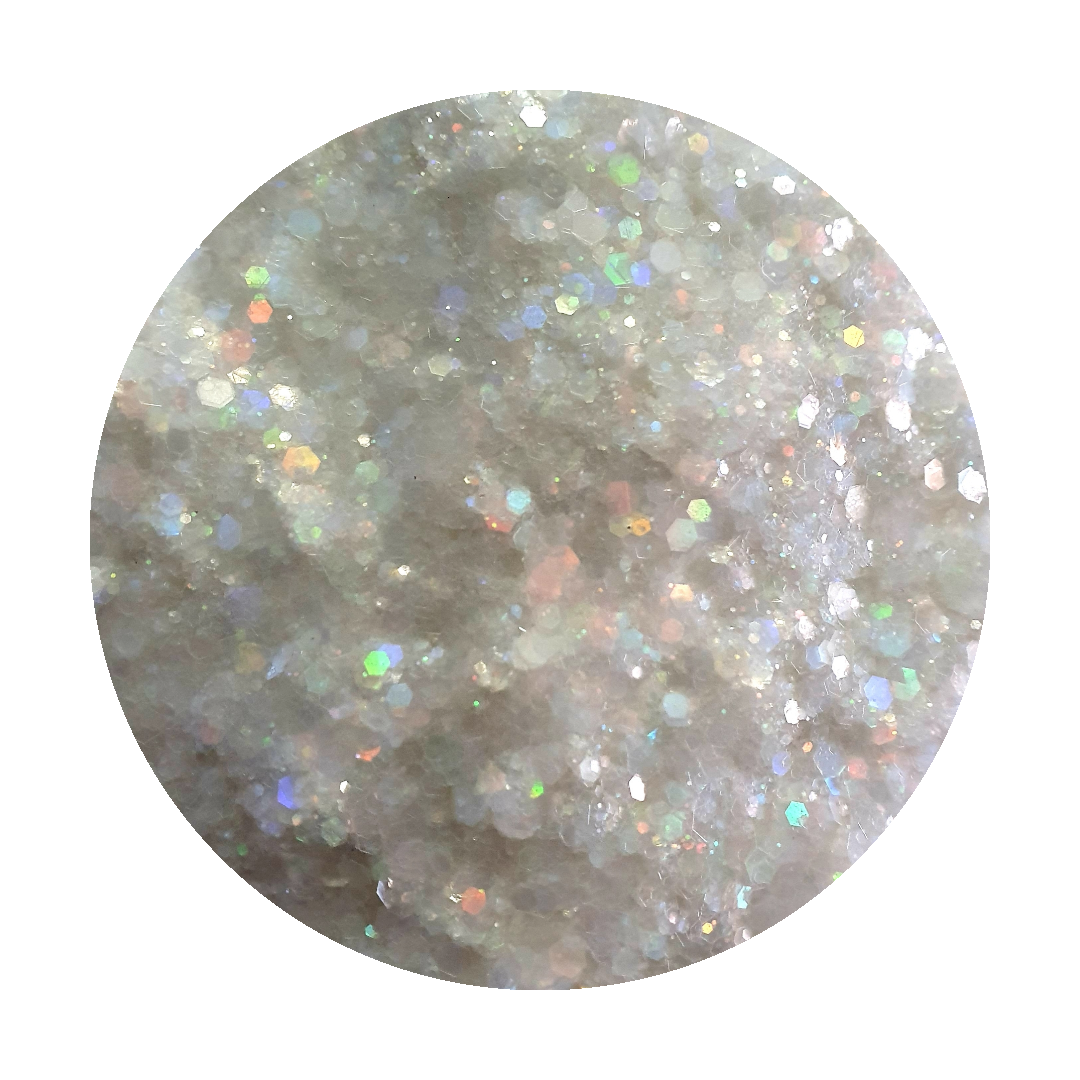 Chunky Holographic Glitter - Snow – Keipach