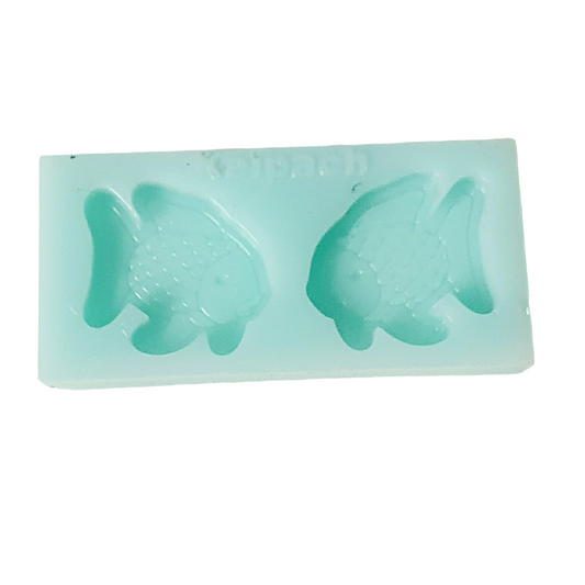Goldfish Studs Silicone Resin Mould - Keipach