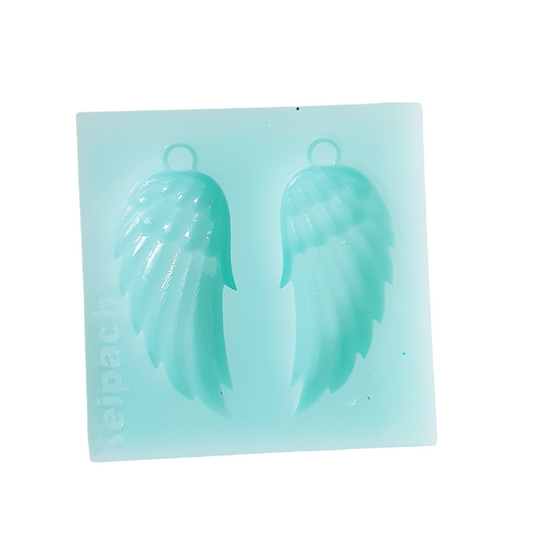 Wing Earring Set Silicone Resin Mould - Keipach